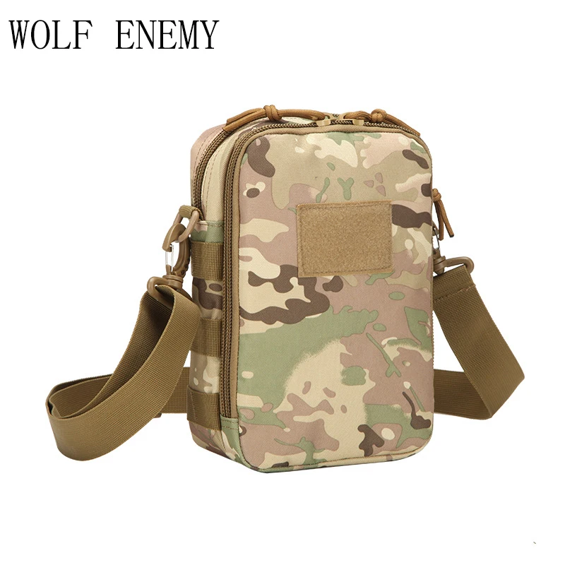 Multifunctional Leisure Satchel Outdoor Sports Cycling Running One Shoulder Bag Camouflage Tactics Apple Tablet Computer | Спорт и