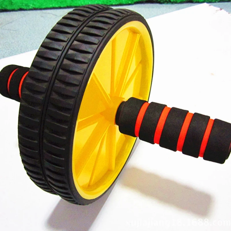 Горячая реклама абдоминальное колесо двойное брюшное мышечное устройство