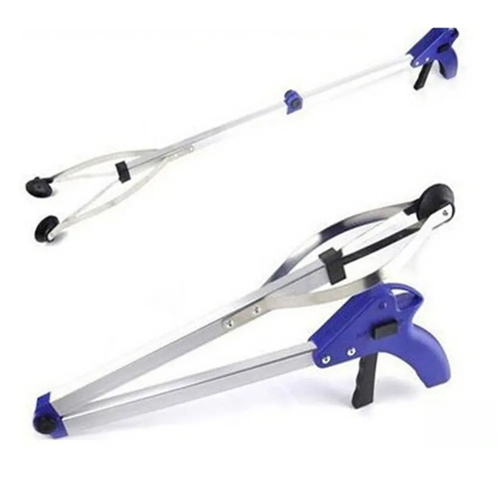 

82cm Foldable Garbage Pick Up Tool Grabber Reacher Stick Reaching Grab Extend Reach Folding Grabber Pick Up TOOL Reacher Extend