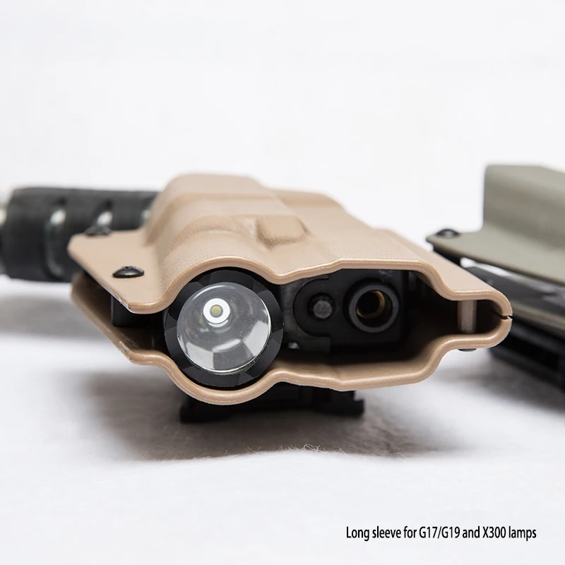 2019 Тактические Кобуры кобура для пистолета тактическая страйкбола FMA G17L / G19L с X300