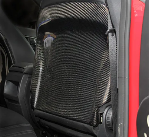 Чехол из углеродного волокна на заднюю панель сиденья для Mercedes Benz A CLA GLA класса W176