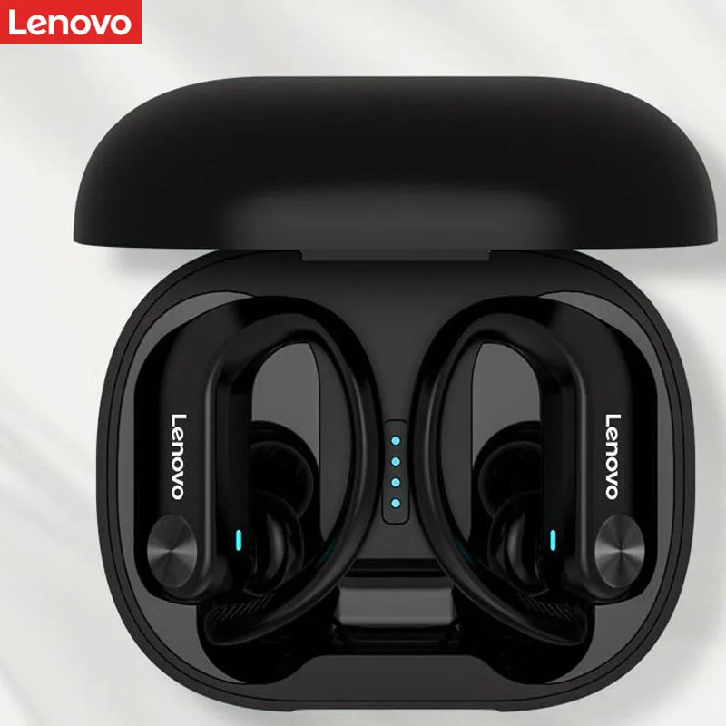 Original Lenovo LP7 TWS Wireless Earphone Bluetooth-compatible Handfree Headphone Dual Stereo Bass IPX5 Waterproof for Long Time |