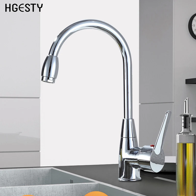 Смеситель для раковины из цинкового сплава смеситель кухни с одним отверстием