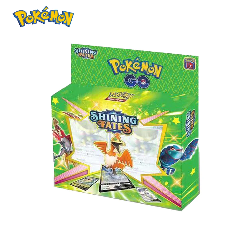 

2021 Newest 180Pcs Random box Shining Fates Pokemon Cards Collectible Trading Card Battle Collection Game toy