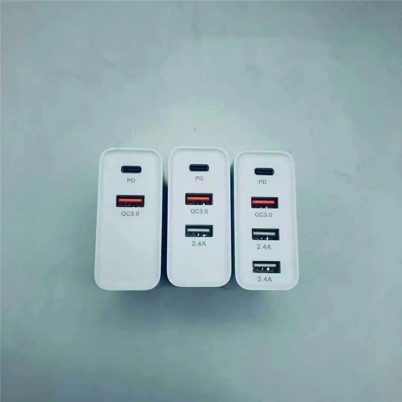 48 Вт Быстрое PD USB зарядное устройство США ЕС вилка 2 3 4usb Многофункциональный PD протокол type-c адаптер для iphone 11pro max