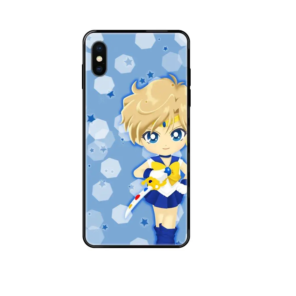 Мягкий чехол для телефона Galaxy S5 S6 S7 S8 S9 S10 S10e S20 edge Lite Plus Ultra Fashion Сейлор Мун Уран