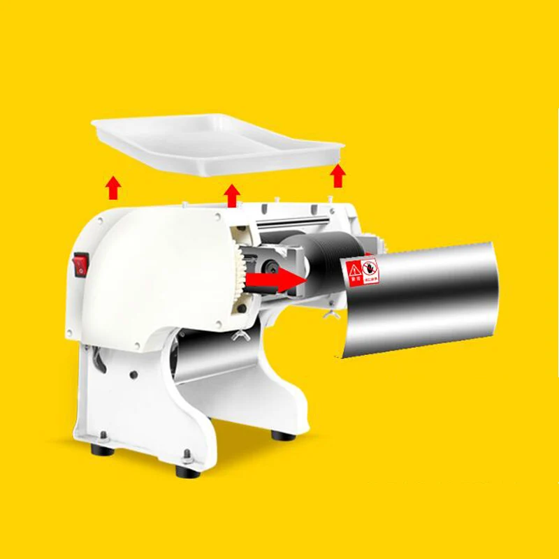 Горячая Распродажа коммерческая машина для резки мяса слайсер свежего