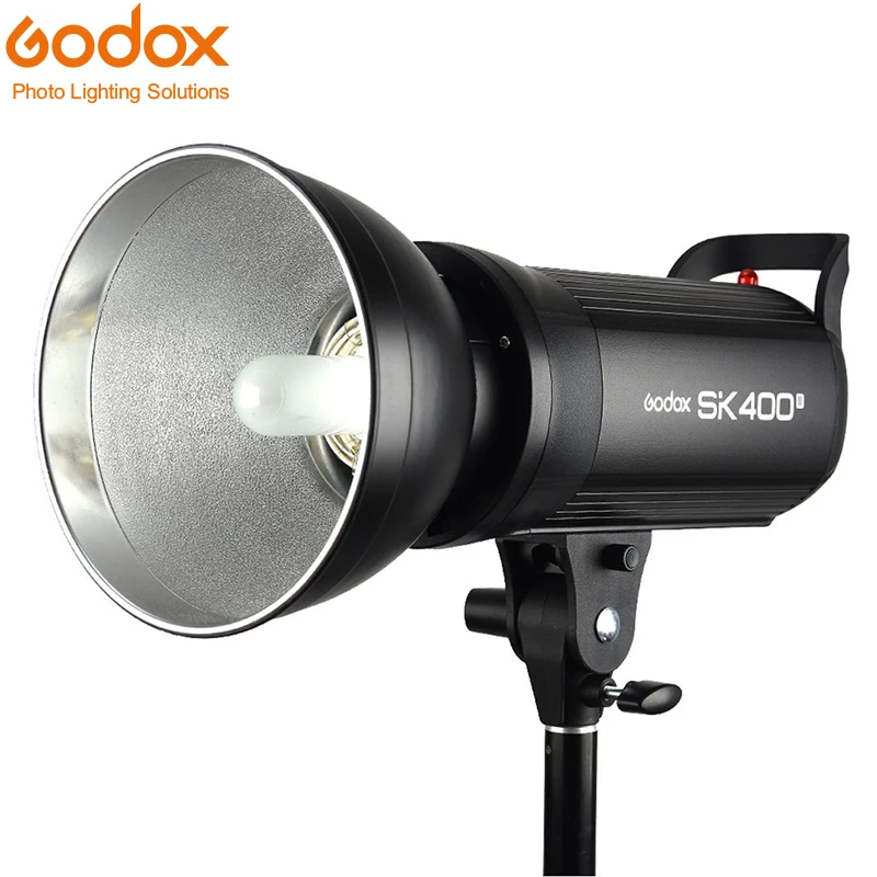 Профессиональная студийная стробоскопическая вспышка Godox SK400II 400Ws GN65 со