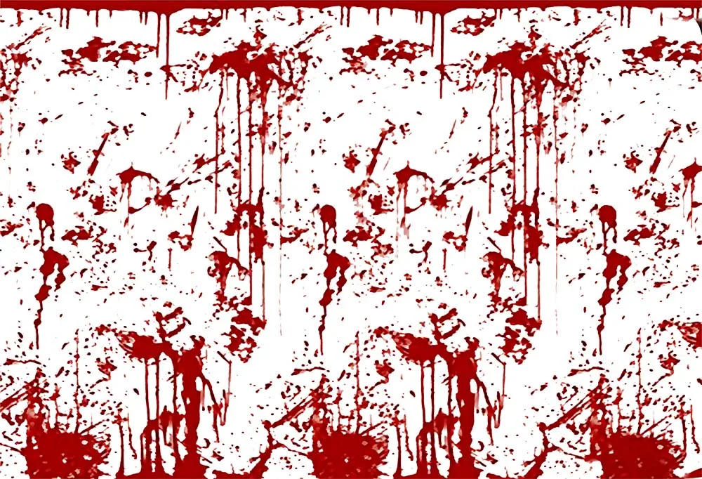 

Halloween Backdrop Grunge Weathered Blood Splashed Cement Wall Trick Or Treat Zombie Party Filming Banner Photography Background