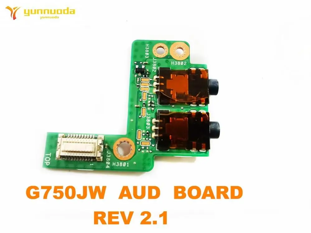 Оригинальная аудиоплата для ASUS G750JW авторская плата REV 2 1 протестированная