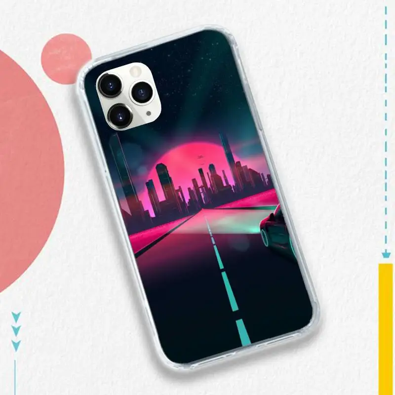 

Retro Vaporwave Vintage 80s pattern high quality Phone Case cover for iPhone 11 12 pro XS MAX 8 7 6 6S Plus X 5S SE 2020 XR