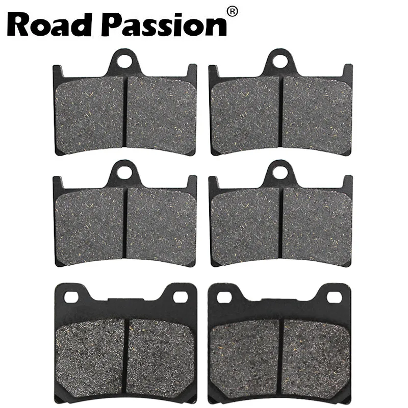 Передние и задние тормозные колодки для мотоциклов YAMAHA YZF600 YZF600R ThunderCat 1996-2007 YZF1000R YZF 1000 R Thunderace 1997
