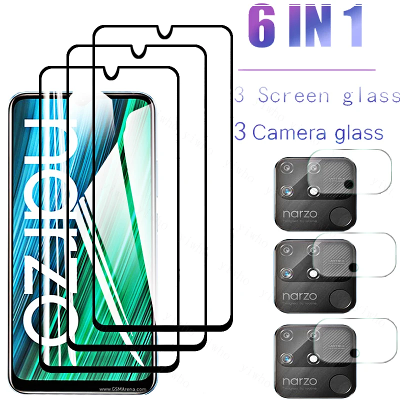 

Закаленное стекло для Realme Narzo 50A 50i 30A 20 Pro 5G, защита для экрана, Защитное стекло для объектива GT Explorer Master Neo2 Flash 8s