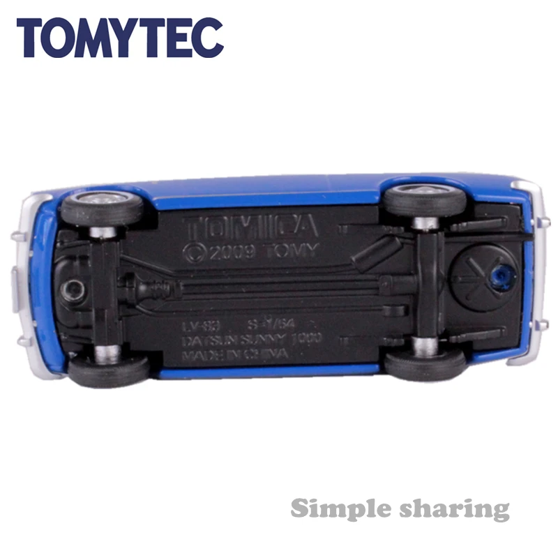 Tomytec tomica limited винтажный lv 83 datsun sunny 1000 dx модельный комплект литье под давлением