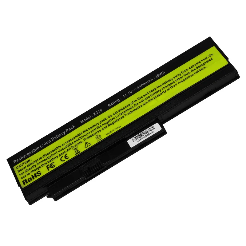 Аккумулятор большой емкости 11 1 В 4400 мА · ч для ноутбуков Lenovo Thinkpad X220 X220I X220S 45N1172