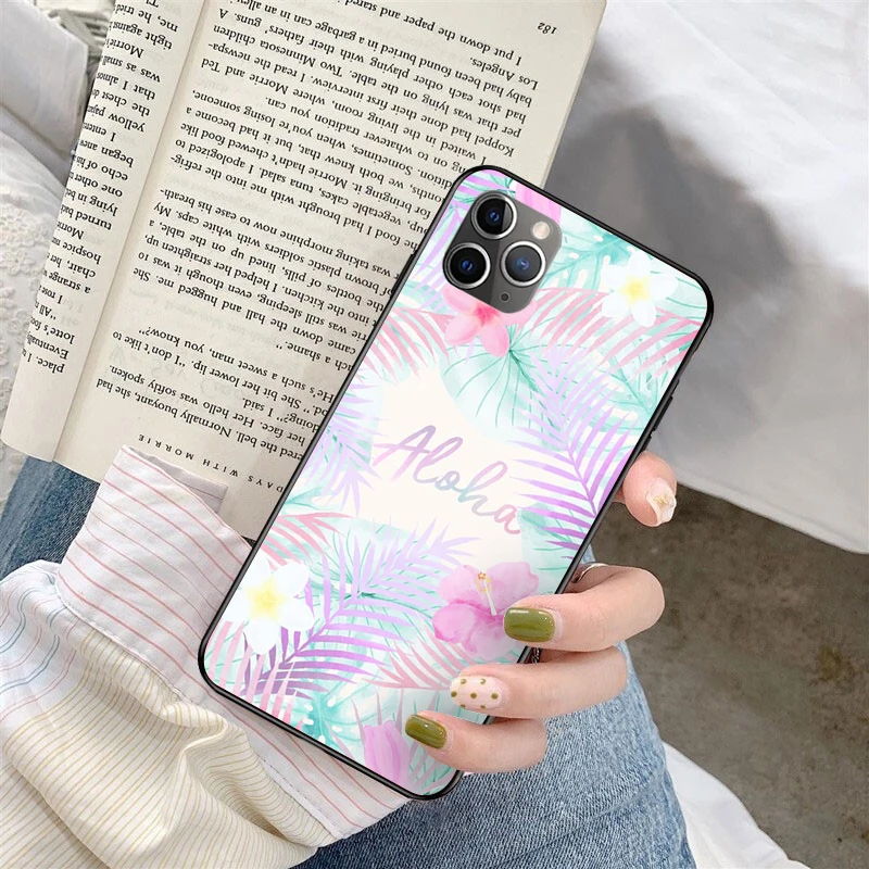 

Hello Hawaii Aloha Phone Accessories Case for iphone 11 12 Pro XS MAX XS XR 8 7 6 Plus 5 5S SE