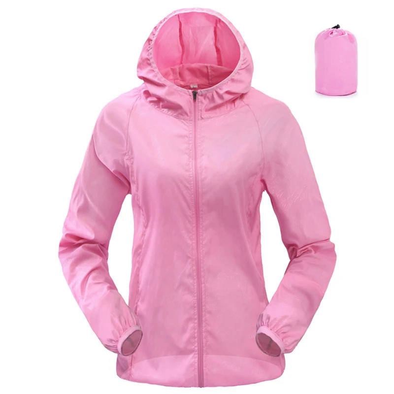 

Women'S Windbreakerraincoat Hiking Jackets Quick Dry Camping Hunting Clothes Waterproof Sun-Protective Women'S Trench Coat 2021