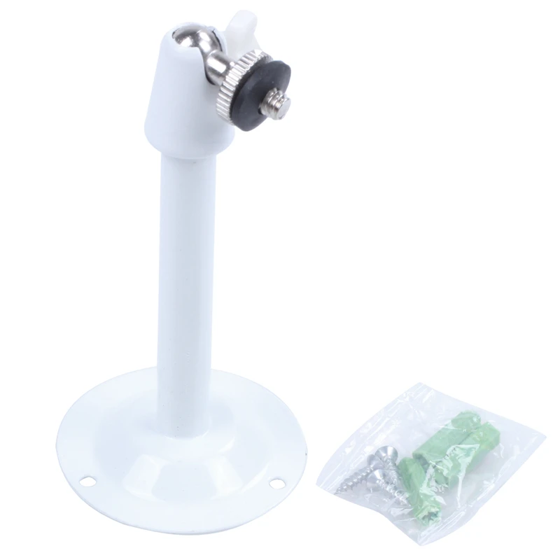 Белый металлический Регулируемый угловой настенный держатель для камеры