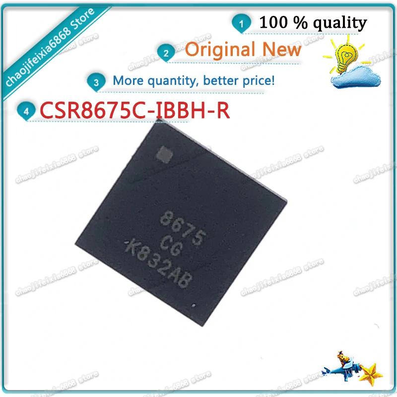 1 шт./Лот! CSR8670C-IBBH-R CSR8675CG BGA CSR8675C-IBBH-R 8675CG низкомощный беспроводной Bluetooth master новый