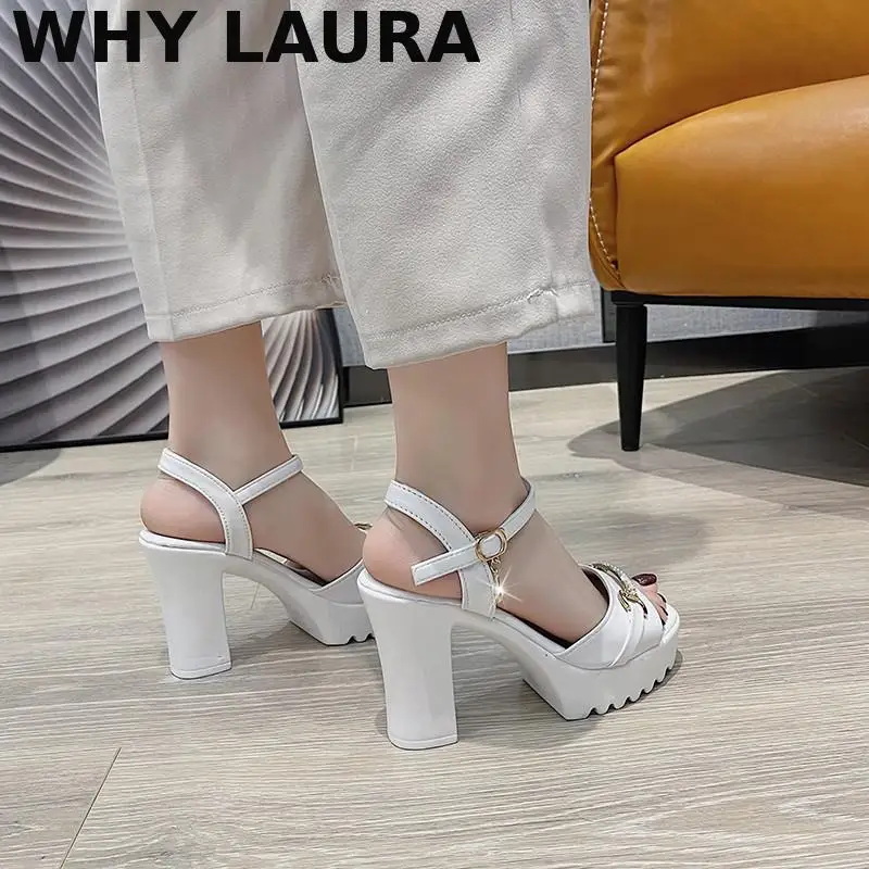 

Summer Super high Heels sandals, women platform sandals, women platform sandals, Roman women shoes, gladiator heels, rhinestone