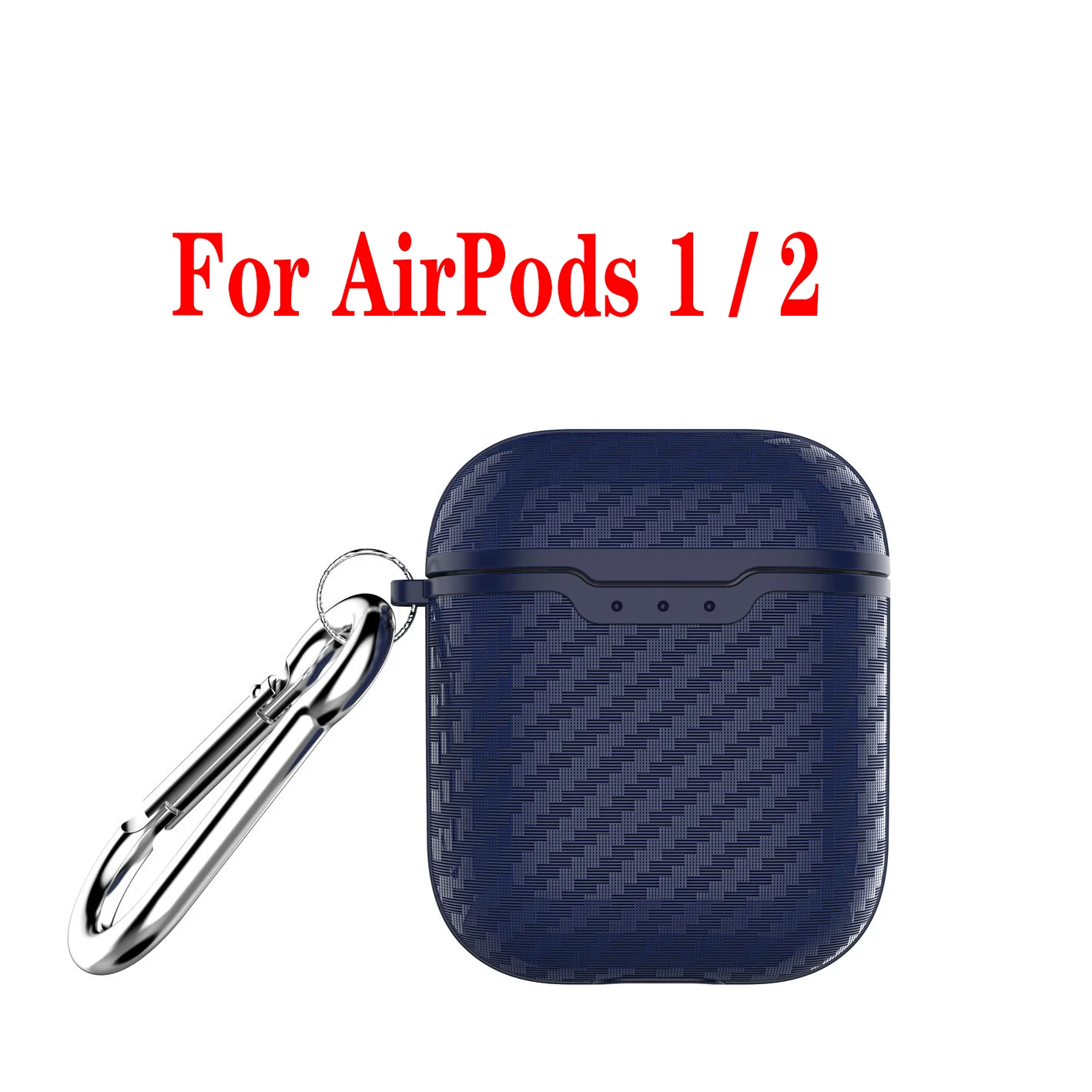 Для AirPods Pro 3 чехол Роскошная кожа личи/углеродное волокно силиконовый защитный чехол для Airpods 2 AirPods 3 Bluetooth чехол для наушников - Цвет: W1 for AirPods 1 2