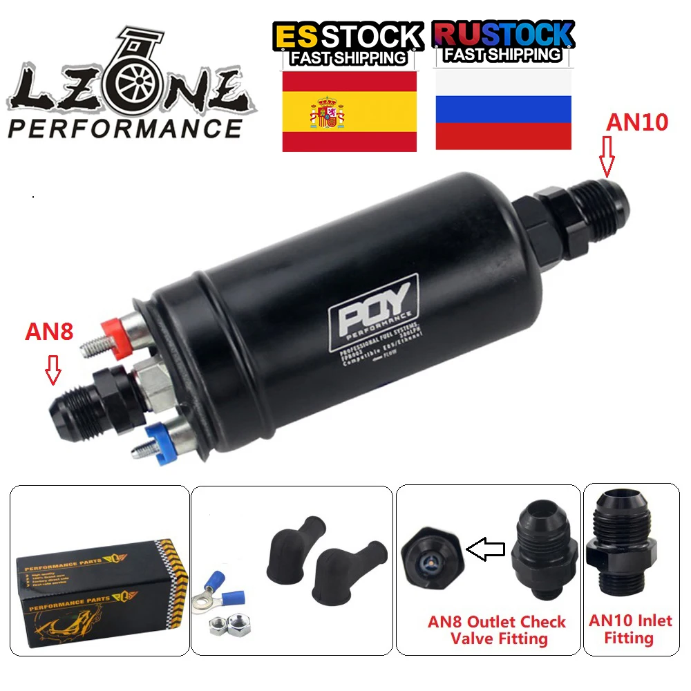 LZONE EFI 380LH 1000HP высококачественный внешний топливный насос E85 совместимый 044 стиль