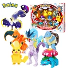 Оригинальный набор покебола, деформируемые Игрушки TOMY Pikachu Venusaur Charizard Gyarados Mewtwo, аниме фигурка, модель, кукла, детский подарок
