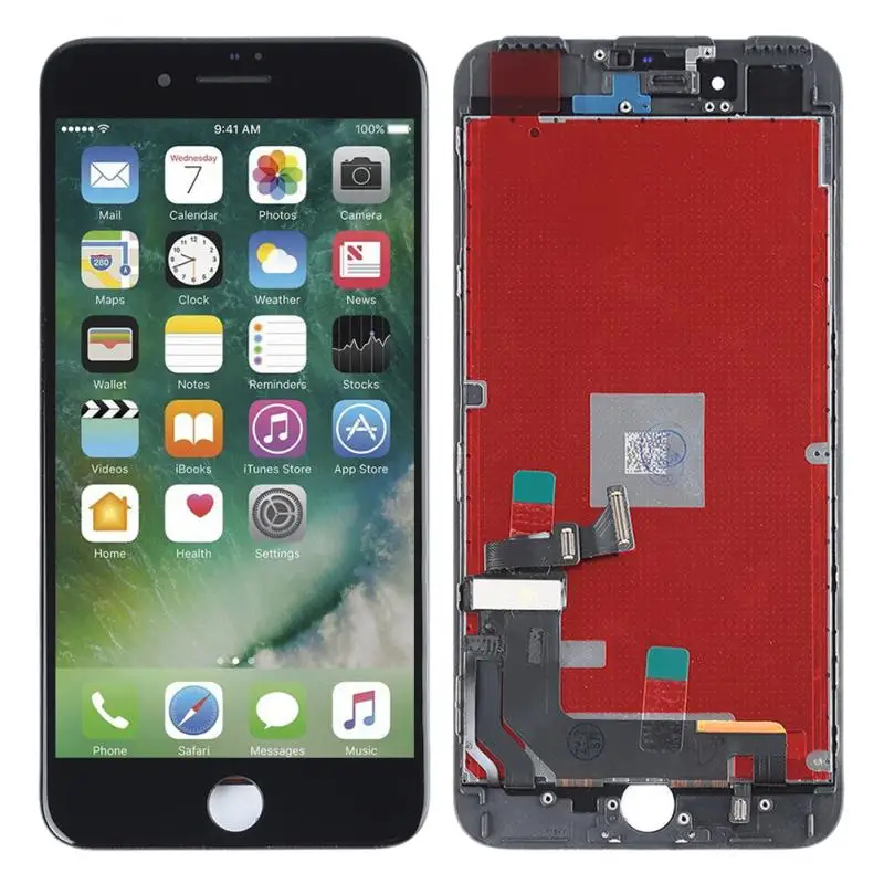 new mobile phone lcd display screen touch digitizer assembly for iphone 7 plus phone accessories replacement parts free global shipping