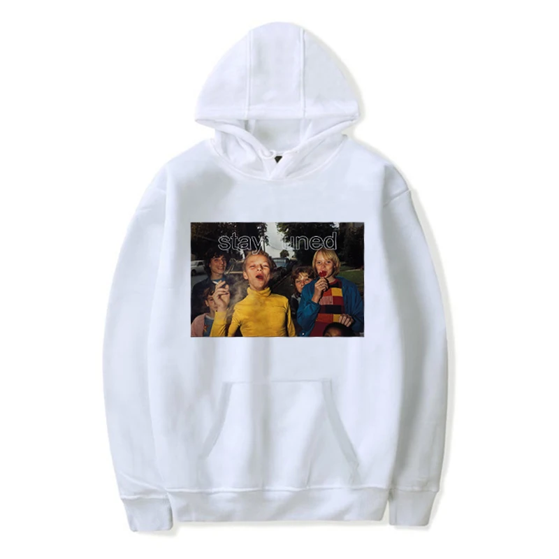 Men's Sweatshirt Child Smoking Photo Funny Printed Fun Hoodies men and women Unisex Hoodie Harajuku Streetwear Casual Male Coats