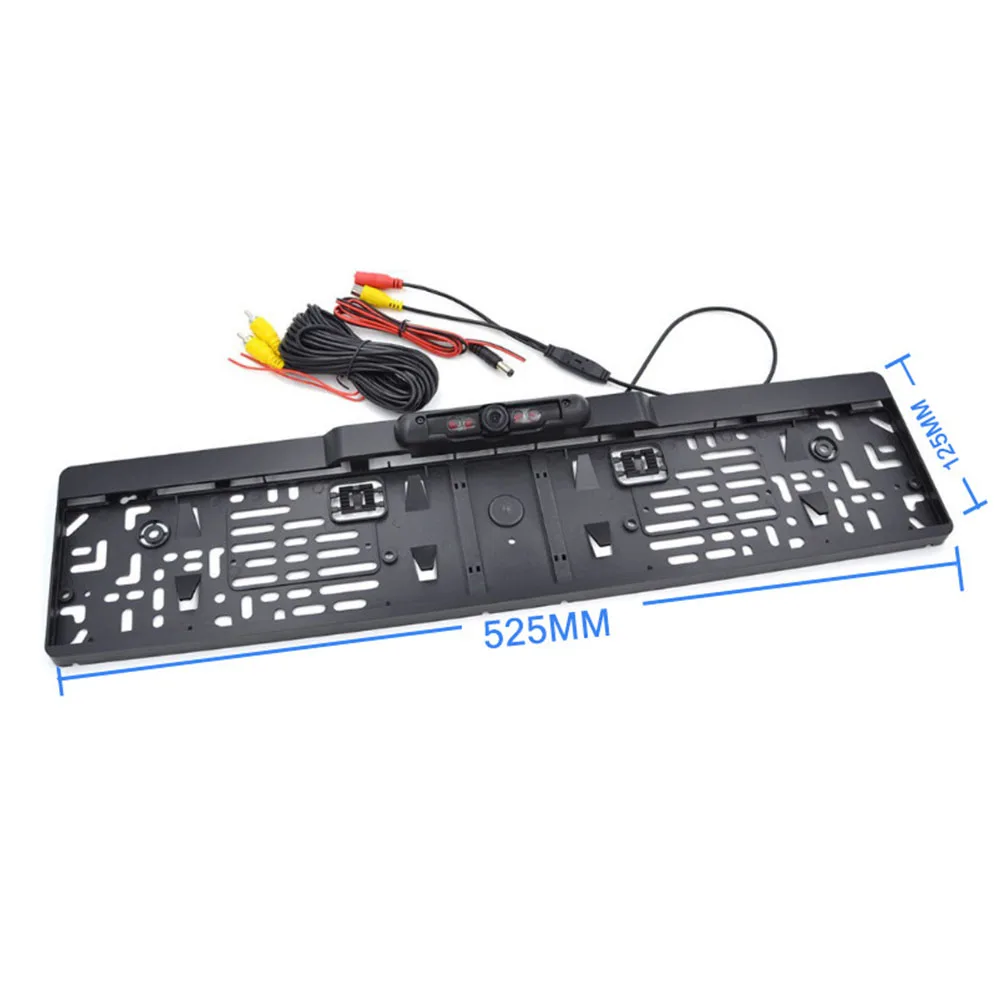 

Reversing Camera Rear View Long 45 Degree Rotated Car Accessories Backup Night Vision European License Plate Replacement Vehicle