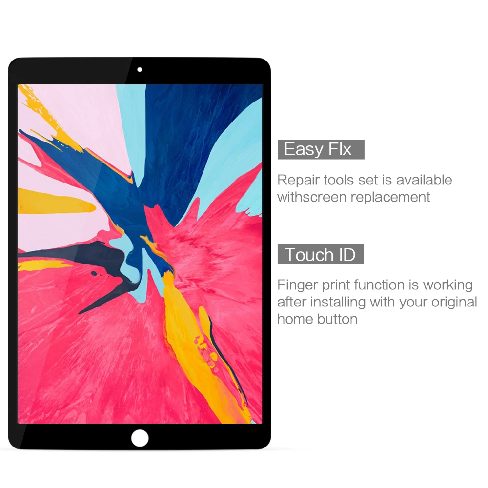 Протестированный OEM дисплей для iPad Pro 10 5 LCD сенсорный экран A1701 A1709 A1852 стеклянная