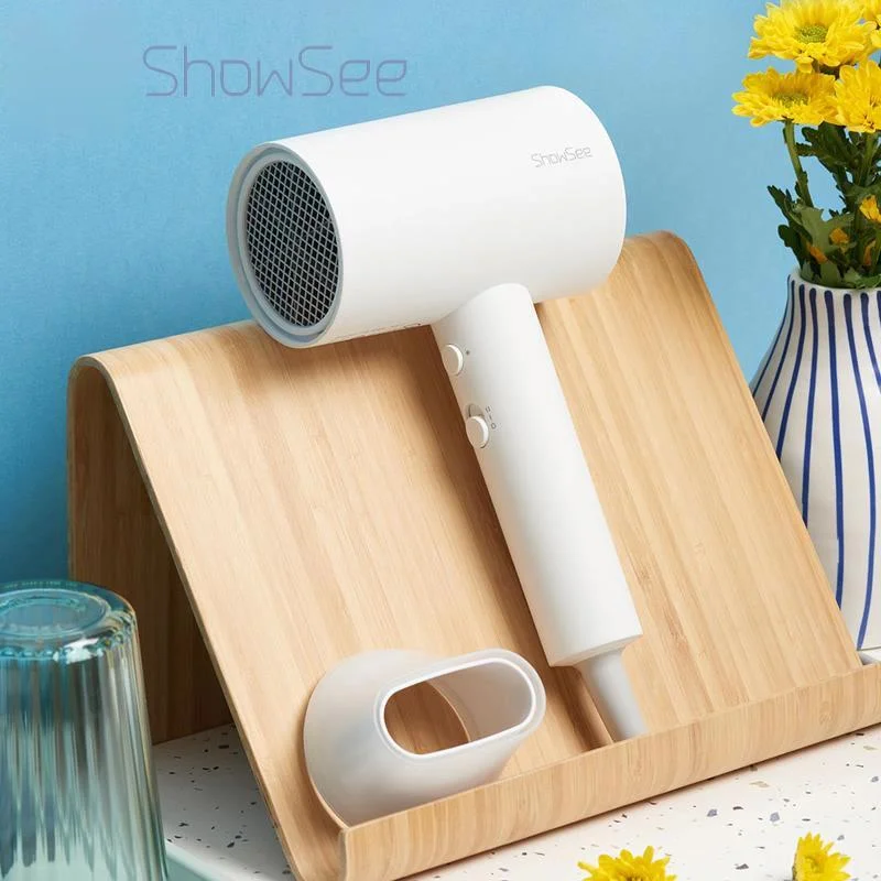 

Xiaomi SHOWSEE A1-W Anion Hair Blow Dryer Negative ionic care Universal Professional Powerful Hair Dryer Diffuser For Home 1800W