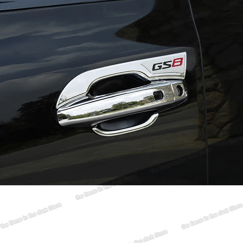 Наклейка на дверную ручку автомобиля Lsrtw2017 наклейка чашу для Trumpchi Gac Gs8 2017 2018 2019 2020