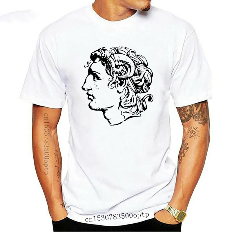 

New Alexander The Great T Shirt King Ancient Greece History High Quality Tee Shirt