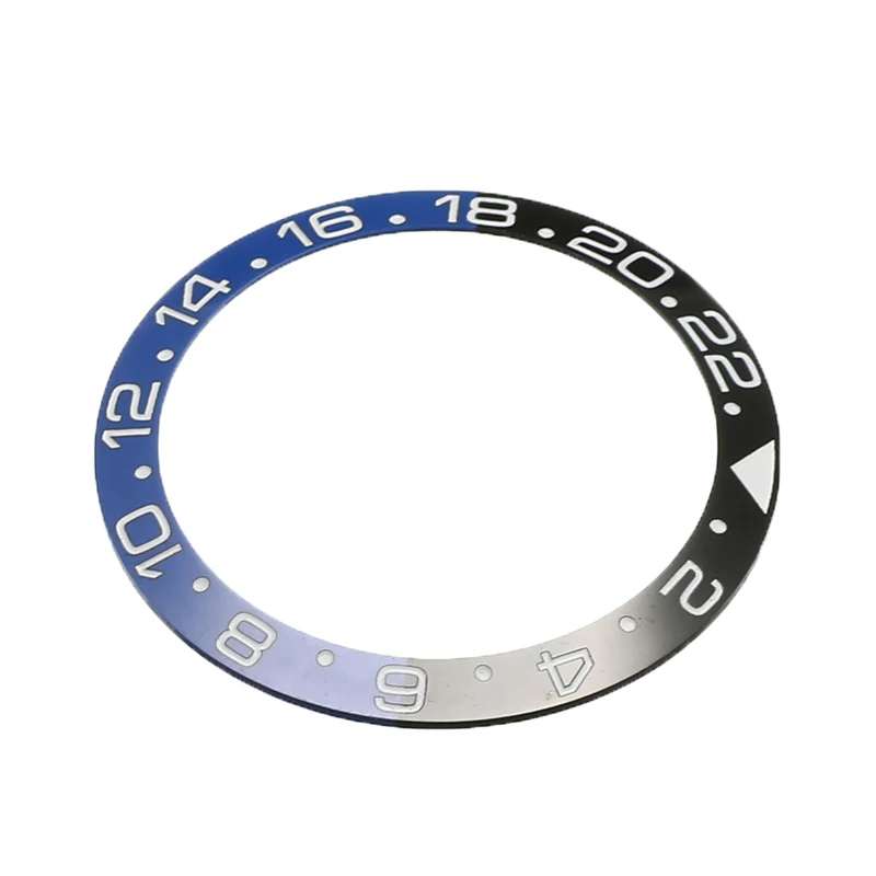 38mm Ceramic Watch Bezel In Face Ring Insert Fit 40mm Automatic Movement Replacement Accessories | Наручные часы