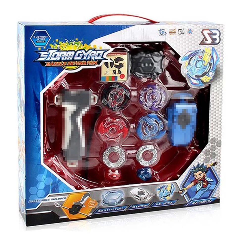 Красочные коробки beyblade взрыв для продажи металла Fusion 4d bb807d b66 b48 b34 b35 b59 b41 launcher Топ