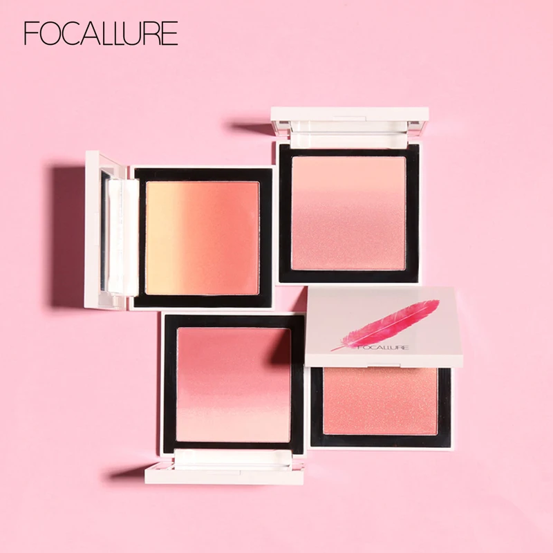 FOCALLURE Румяна для лица пудра румяна макияж щек макияжа шелковая натуральные