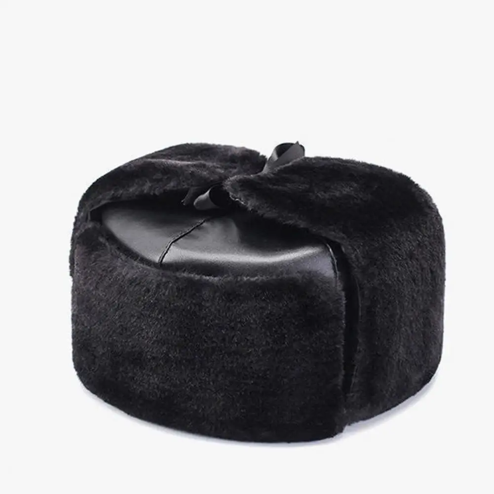 

One Size Fashionable Unisex Soft Solid Color Casual Winter Hat Skin-friendly Winter Hat Windproof for Hunting