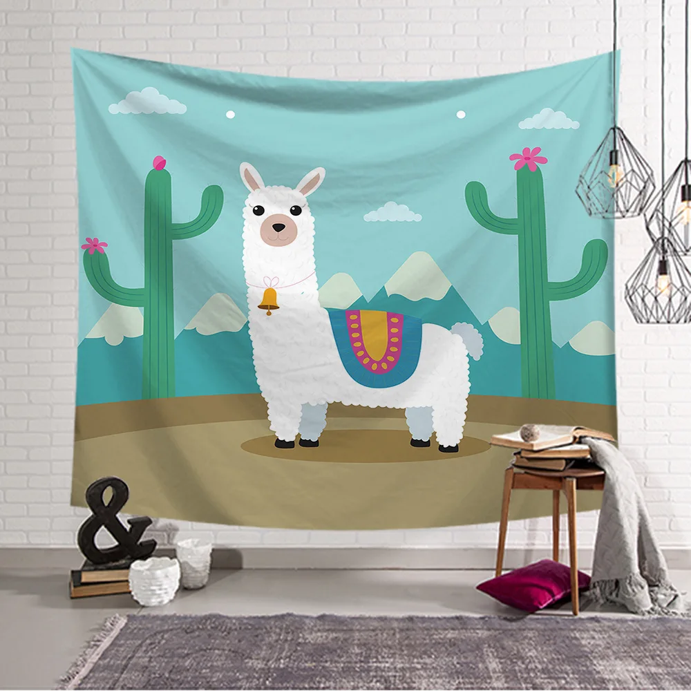Красивый гобелен альпака Настенный декор различные стили психоделический