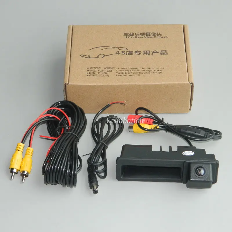 

For Audi A3 S3 RS3 8P A4 S4 RS4 B6 B7 Car Rear View Trunk Handle Backup Reverse Camera Parking Camera