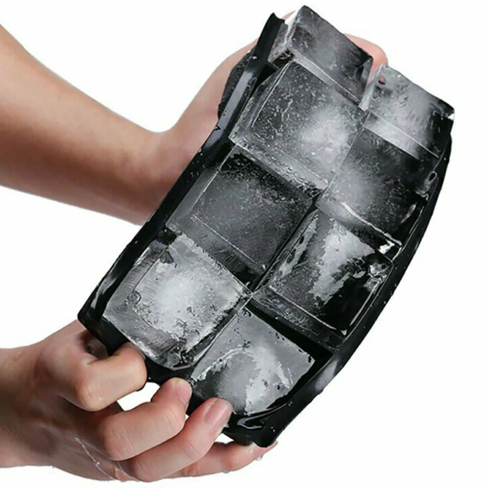 

Household DIY Ice Cube Molds Square Food Grade Silicone Ice Mould for Whiskey Vodka Convenient Ice Making Mold Kitchen Bar Tool