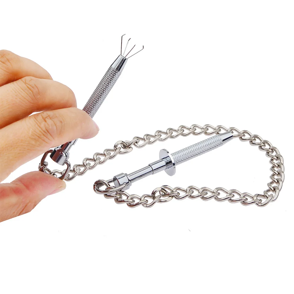 

Claw Nipple Stimulator Clamp Sex Toy with Metal Chain for Men Women Bdsm Bondage Adults Slave Role Play Breast Clip Torture Game