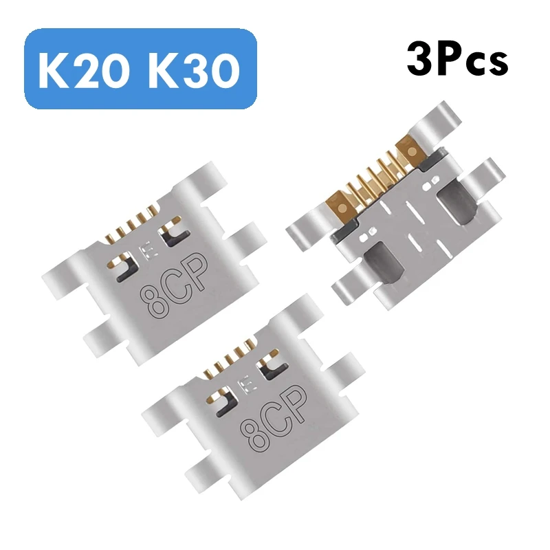 Sostituzione Della Porta Di Ricarica Usb 3 Pezzi Compatibile Con Lg K20 K20 Plus K20V K30