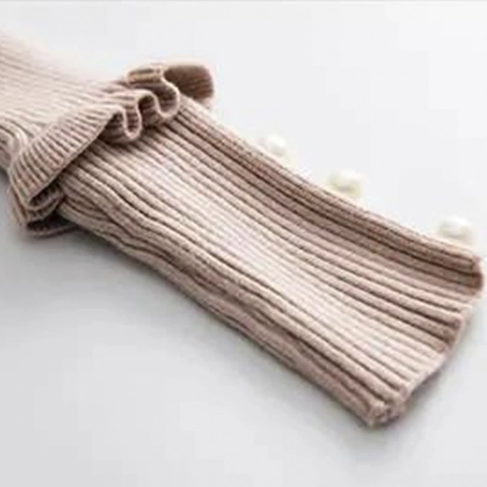 

Spring 2020 new women's long knitted dress long sleeve dress autumn winter bottomed skirt
