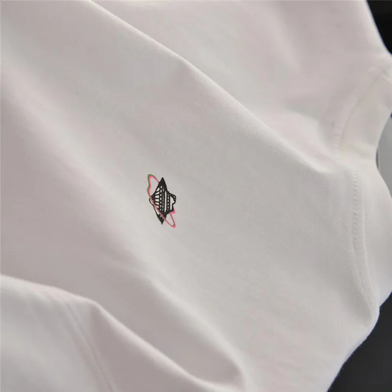 

Error 2021ss Ader T shirt Men Women High Quality Adererror Splash ink Paint Small Flying Saucer Top Tees T-shirt