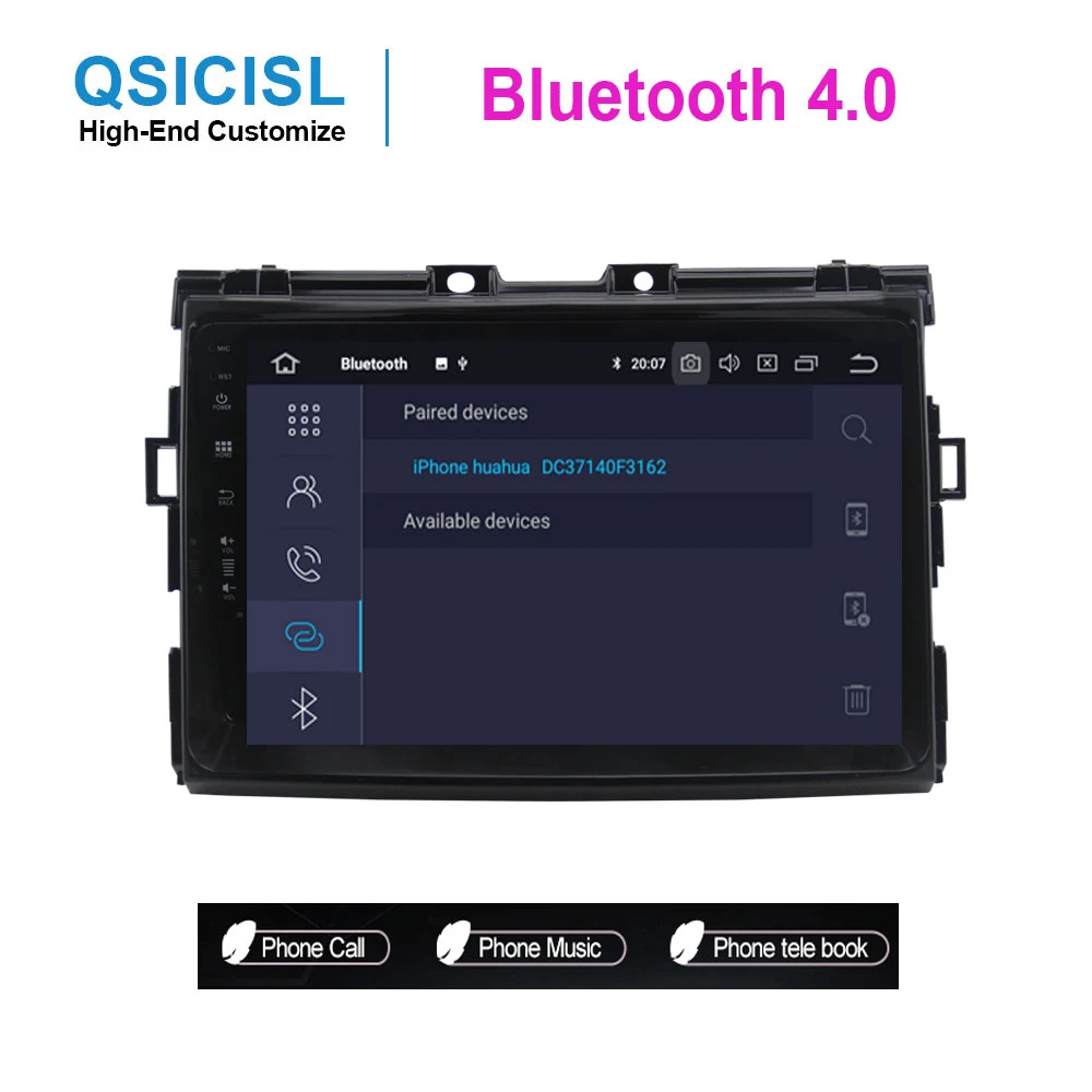 

Android 9.0 car radio multimedia player for Toyota Previa 2006-2019 car head unit gps navigation stereo mirror link bluetooth