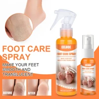 30ml foot peeling spray natural orange essence dead skin calluses remover moisturzing hydrating whiten cosmetics foot care spray