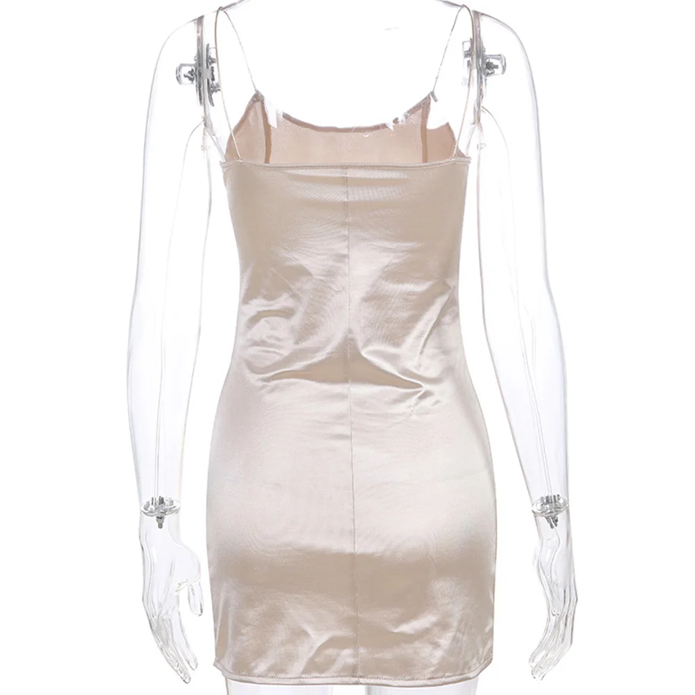 Женское платье Лето 2020 новый сексуальный Стиль платья без рукавов вечерние ночь