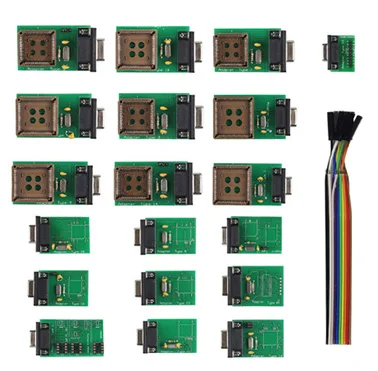 Adapters Продвижение UPA USB программатор V1.3 с полным адаптером OBD2 автомобильный диагностический инструмент UPA USB V1.3 ECU Программатор токарный инструмент - Цвет: Adapters