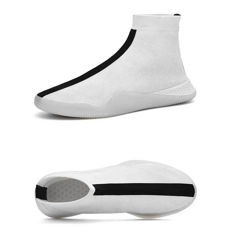 Кроссовки-Носки мужские модная повседневная обувь летающие для бега ходьбы